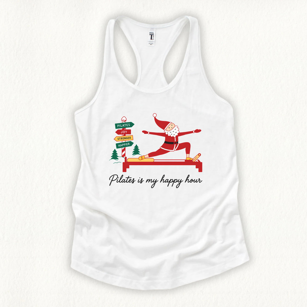 Happy Hour Christmas Tank Top