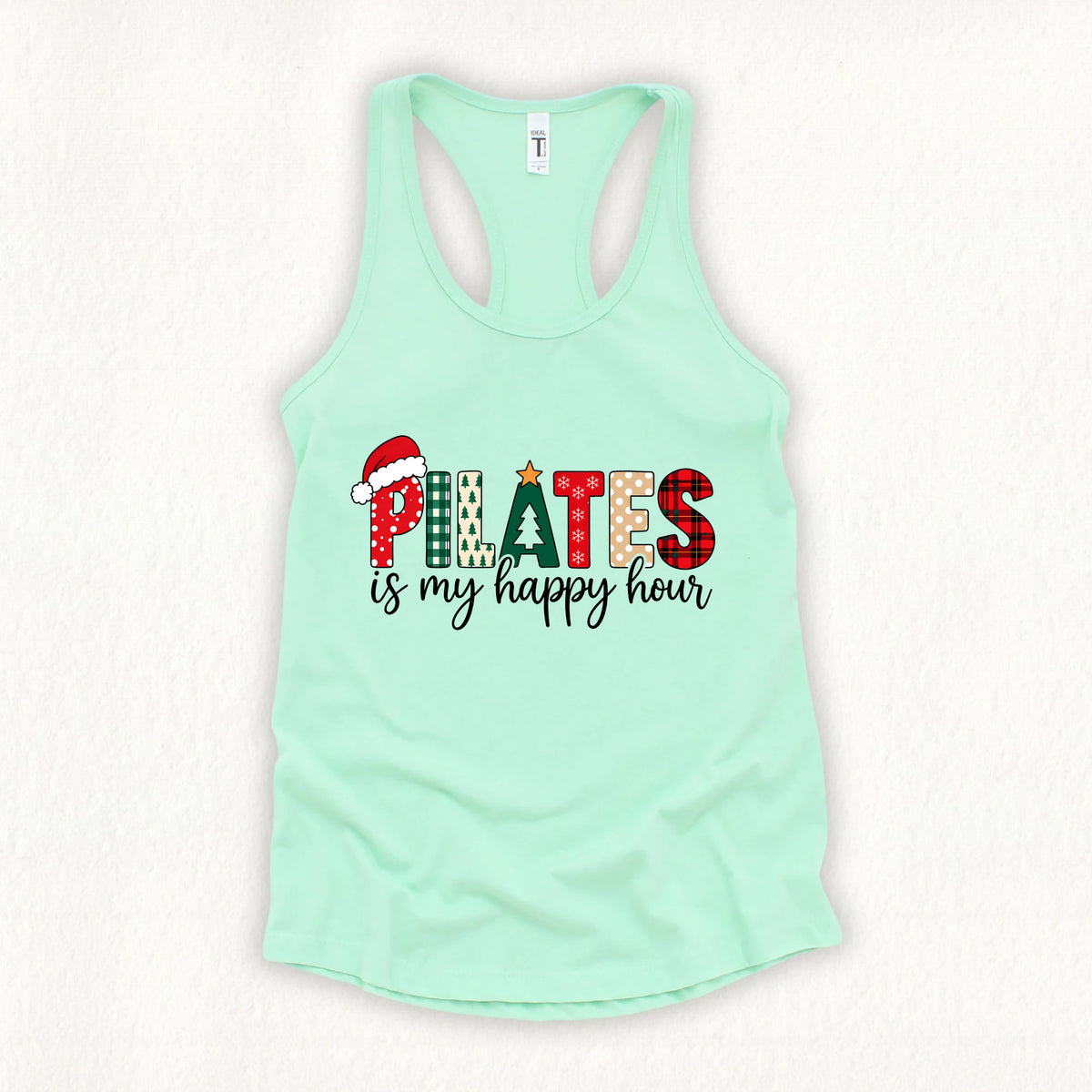 Pilates Christmas Tank Top