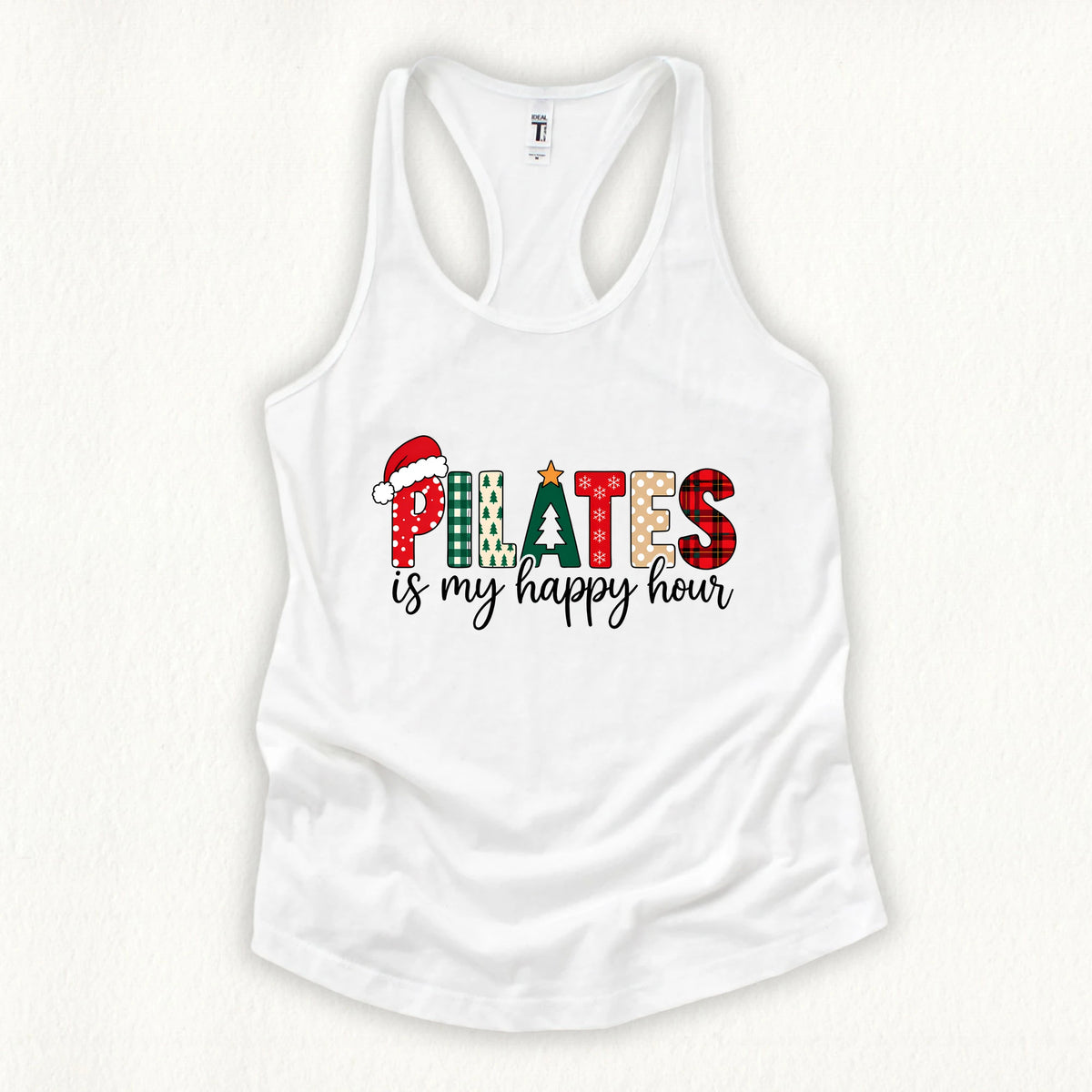 Pilates Christmas Tank Top