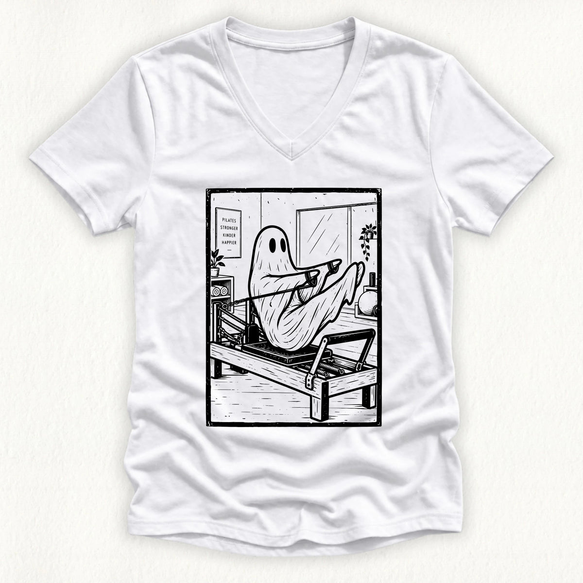 Boo Pilates Lady V-neck