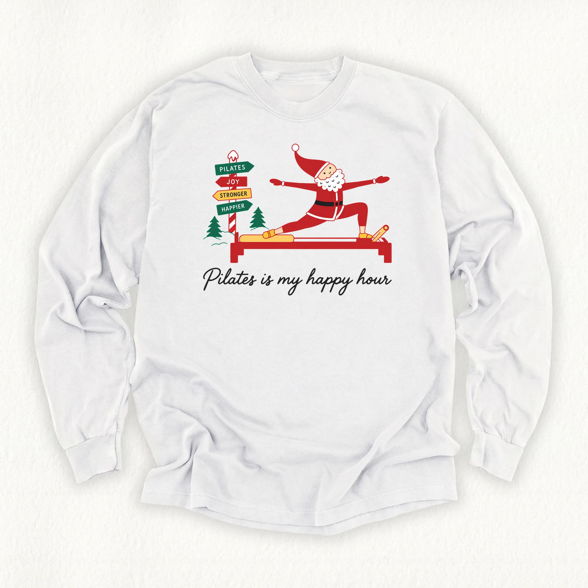 Happy Hour Christmas Long Sleeve T-shirt