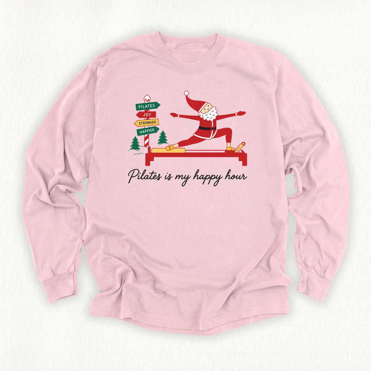 Happy Hour Christmas Long Sleeve T-shirt
