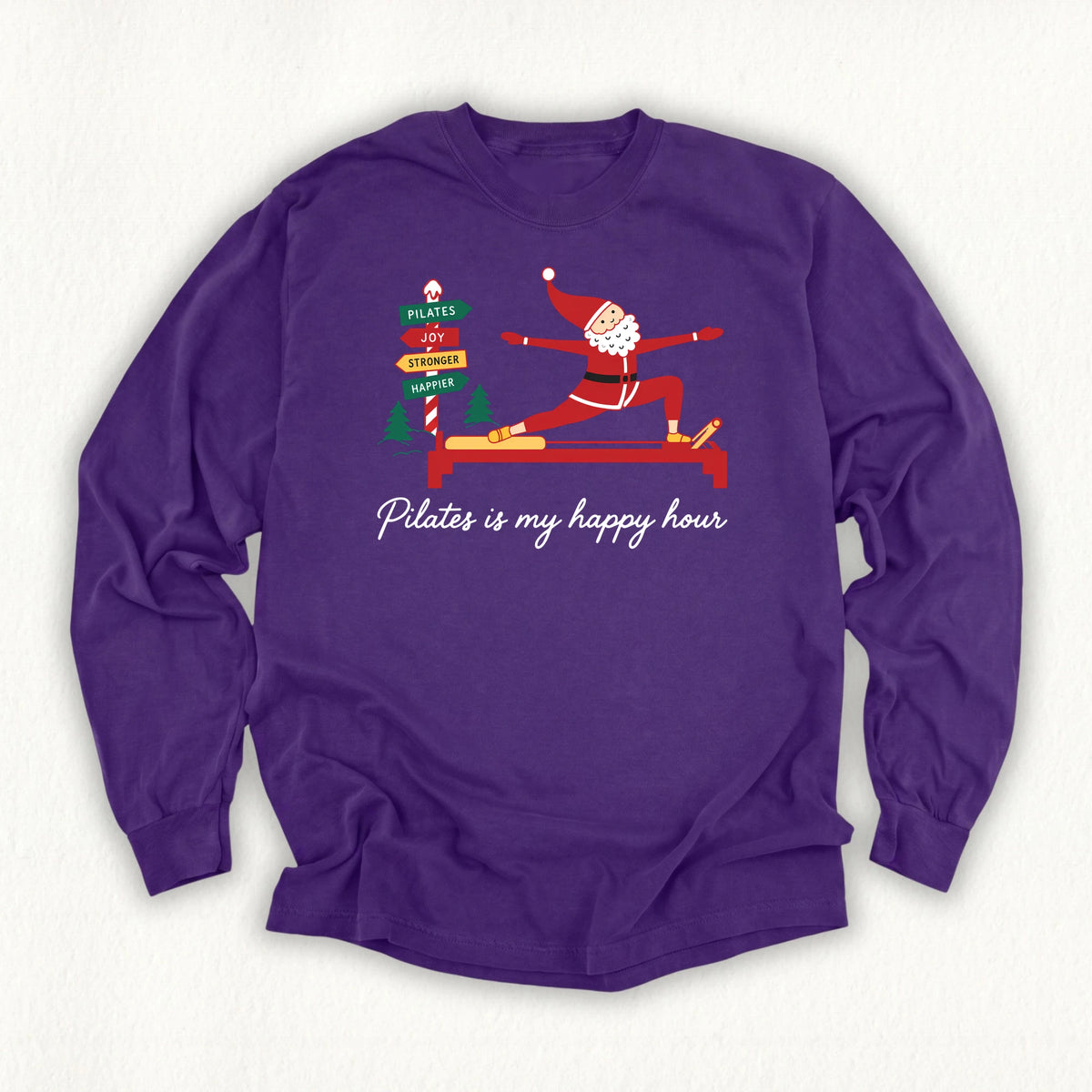Happy Hour Christmas Long Sleeve T-shirt