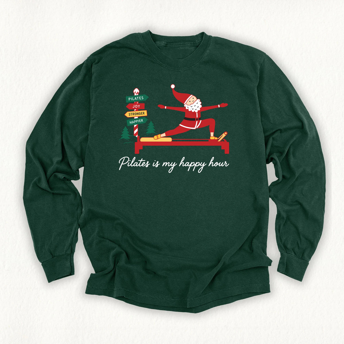Happy Hour Christmas Long Sleeve T-shirt