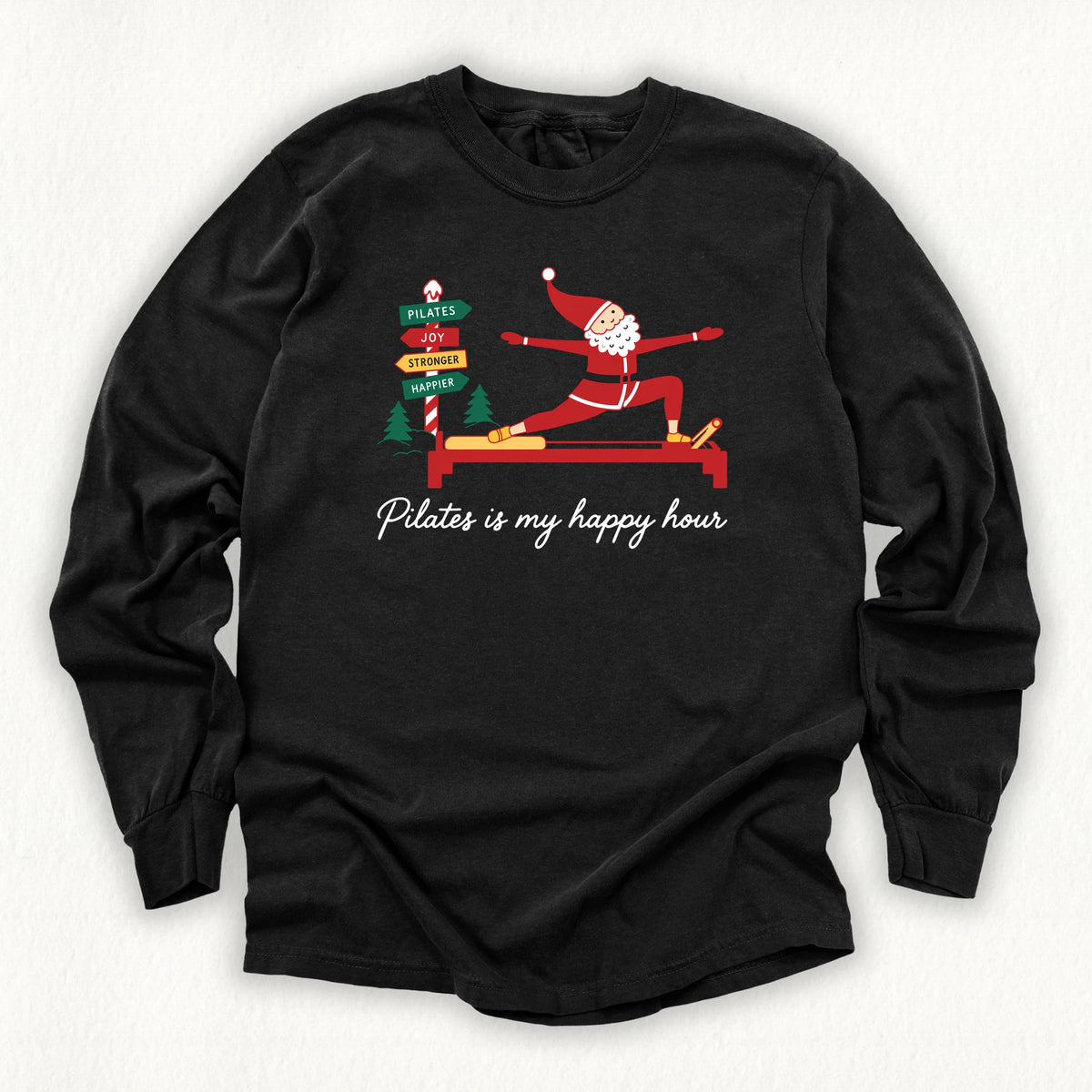 Happy Hour Christmas Long Sleeve T-shirt