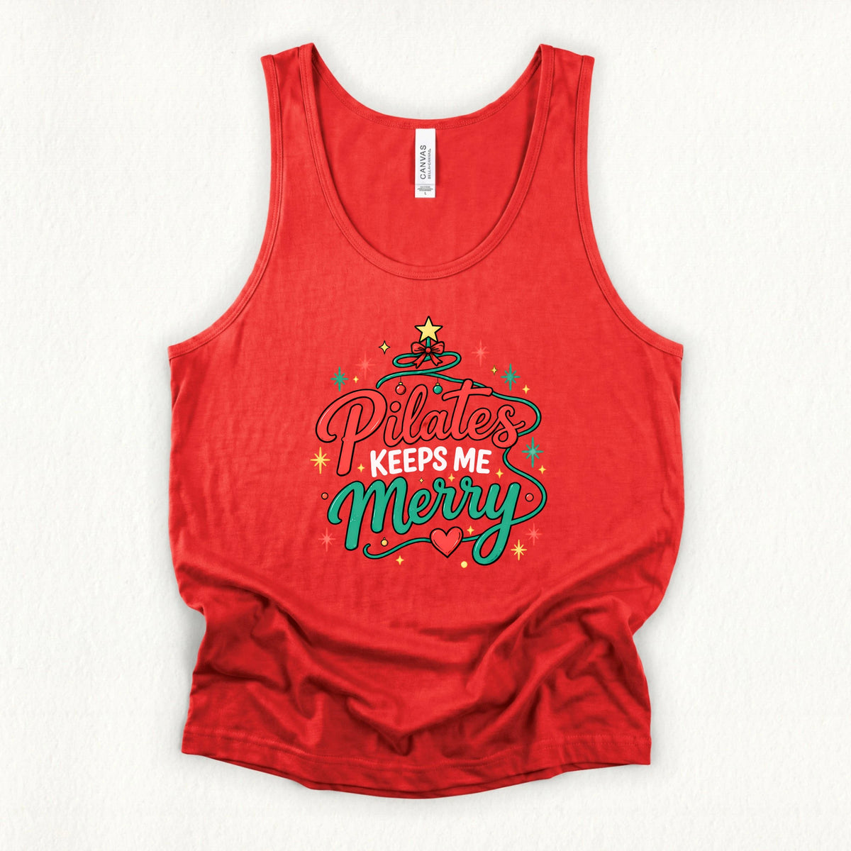 Pilates Merry Jersey Tank Top