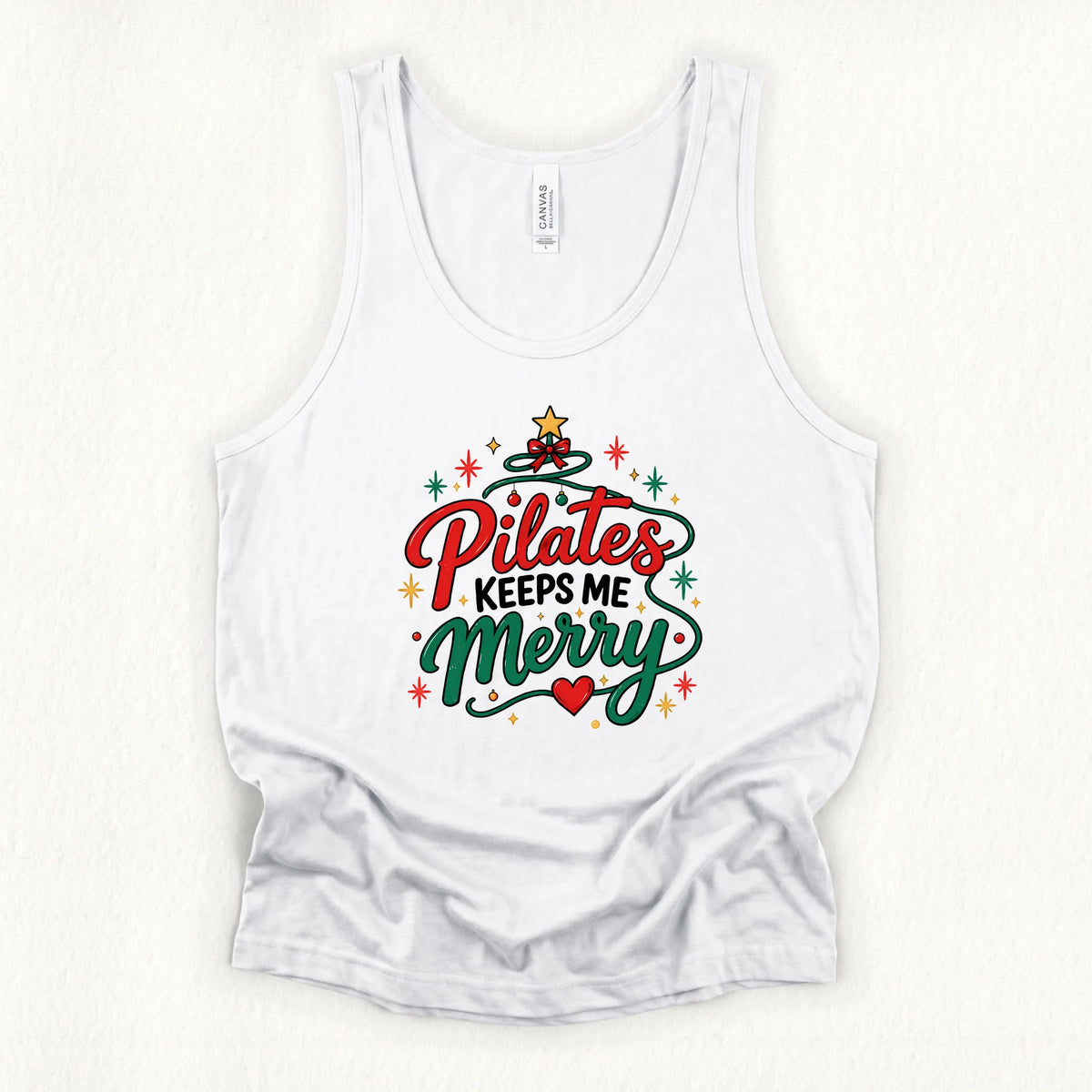 Pilates Merry Jersey Tank Top
