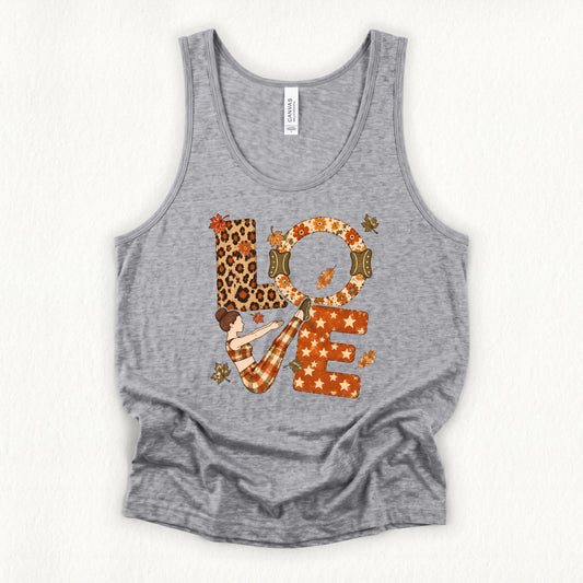 Love Fall Jersey Tank Top