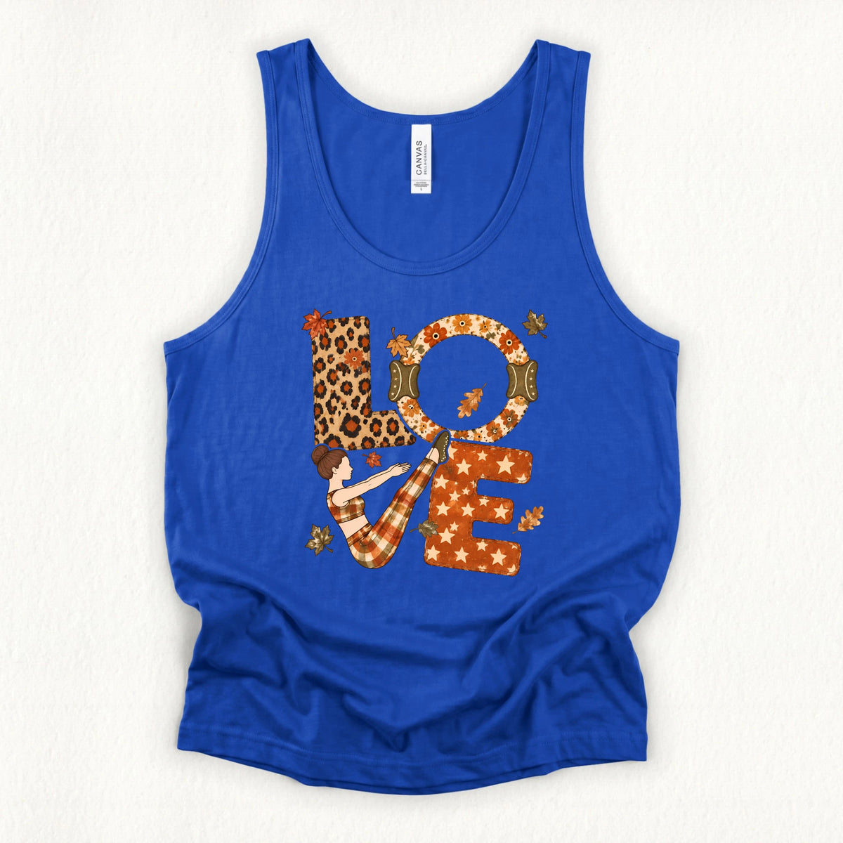 Love Fall Jersey Tank Top