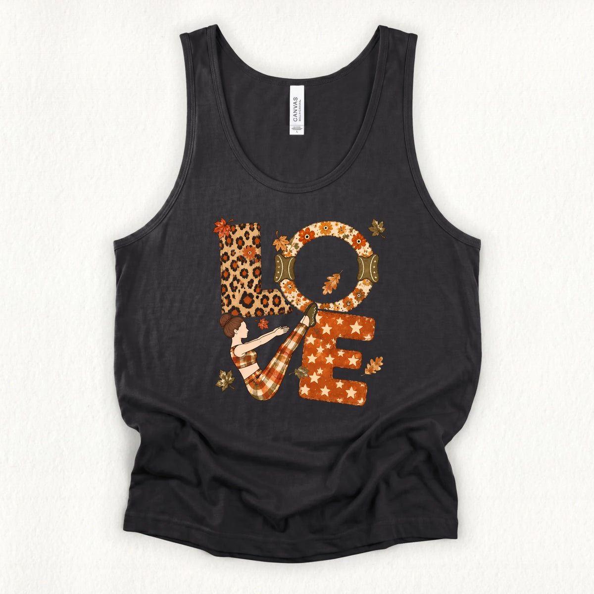 Love Fall Jersey Tank Top