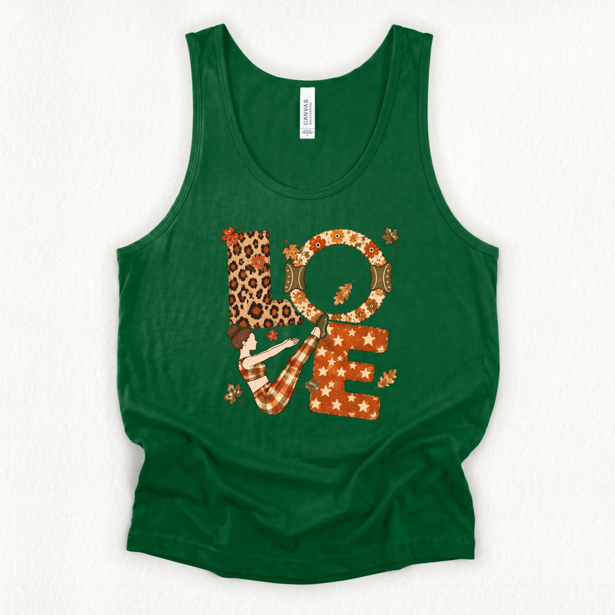 Love Fall Jersey Tank Top