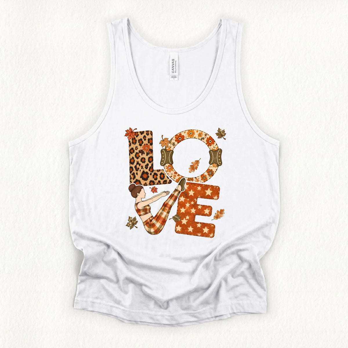 Love Fall Jersey Tank Top