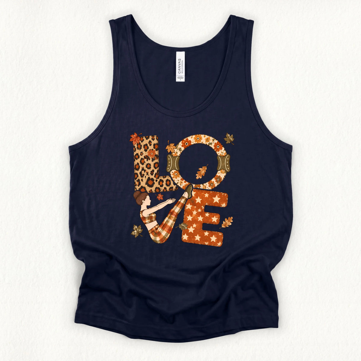 Love Fall Jersey Tank Top