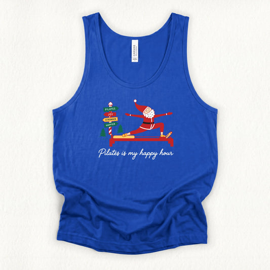 Happy Hour Christmas Jersey Tank Top