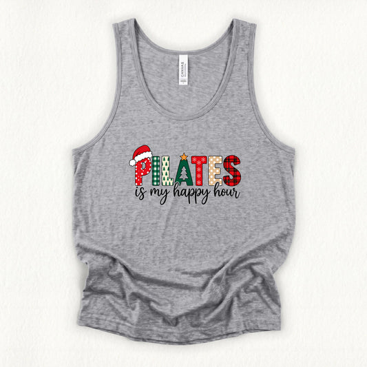 Pilates Christmas Jersey Tank Top