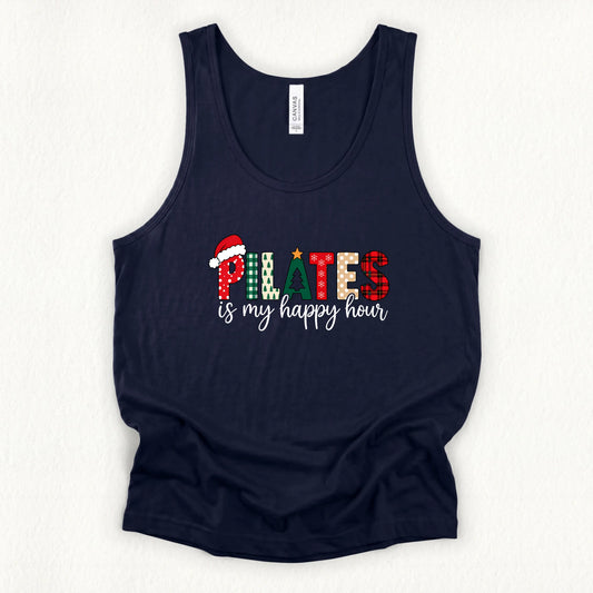 Pilates Christmas Jersey Tank Top