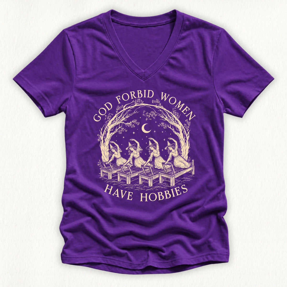 God Forbid Hobbies Lady V-neck