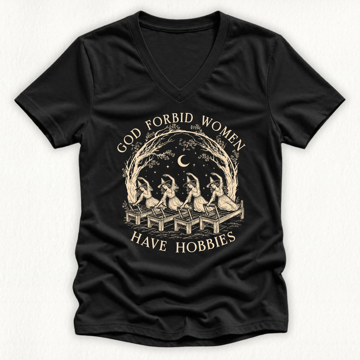 God Forbid Hobbies Lady V-neck