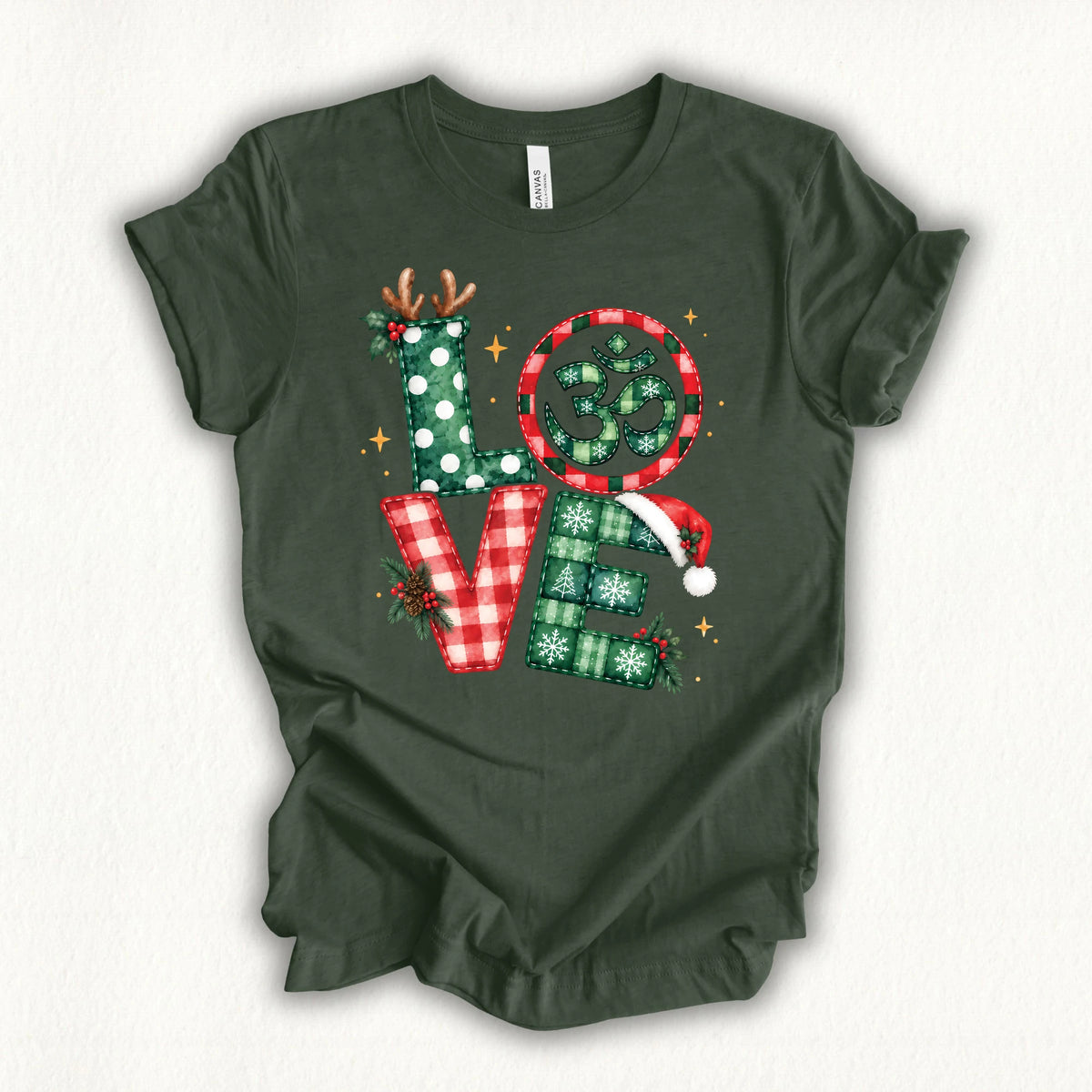 Xmas Om Love T-shirt