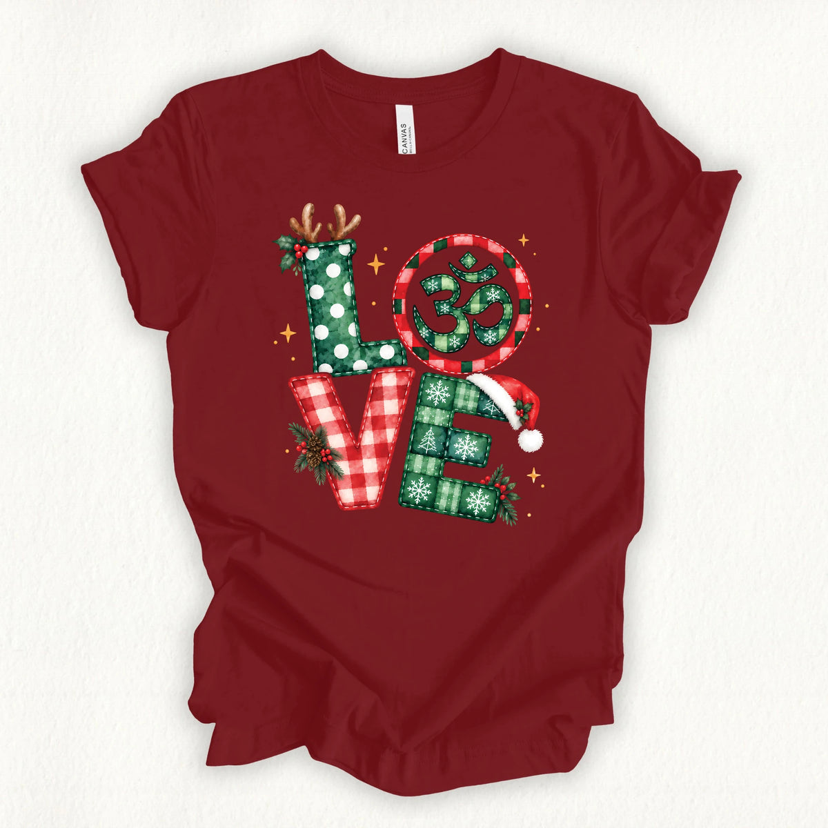 Xmas Om Love T-shirt