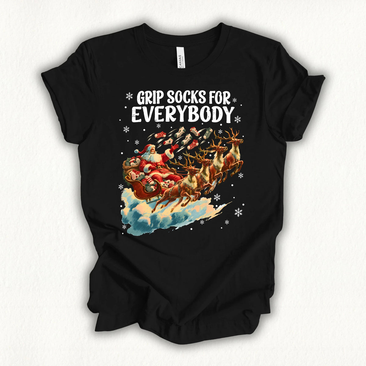 Santa Grip Socks T-shirt