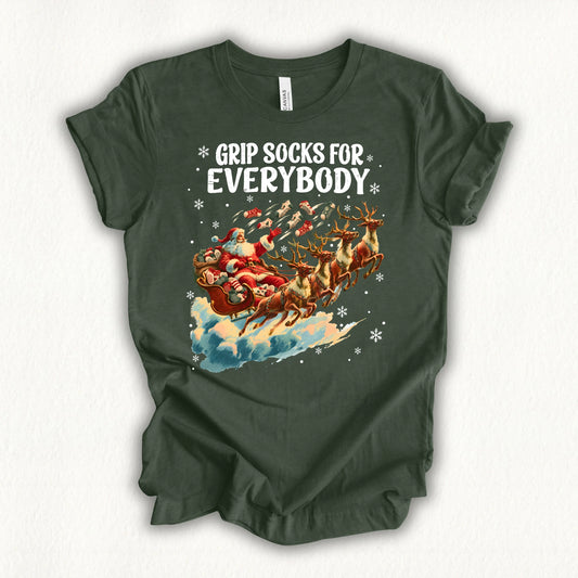 Santa Grip Socks T-shirt