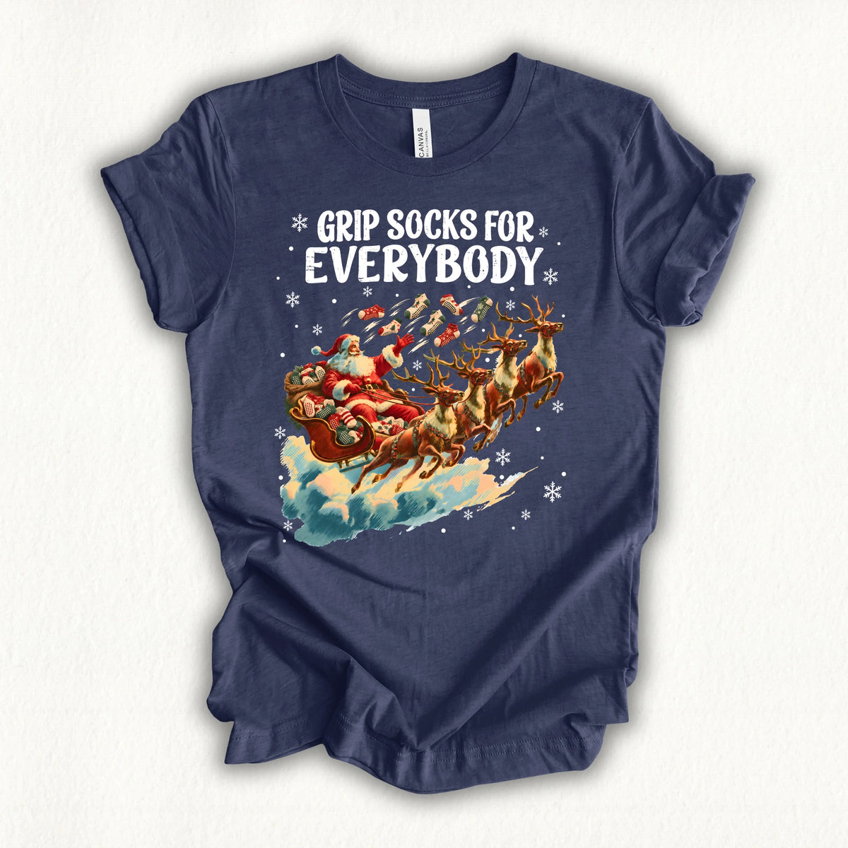 Santa Grip Socks T-shirt