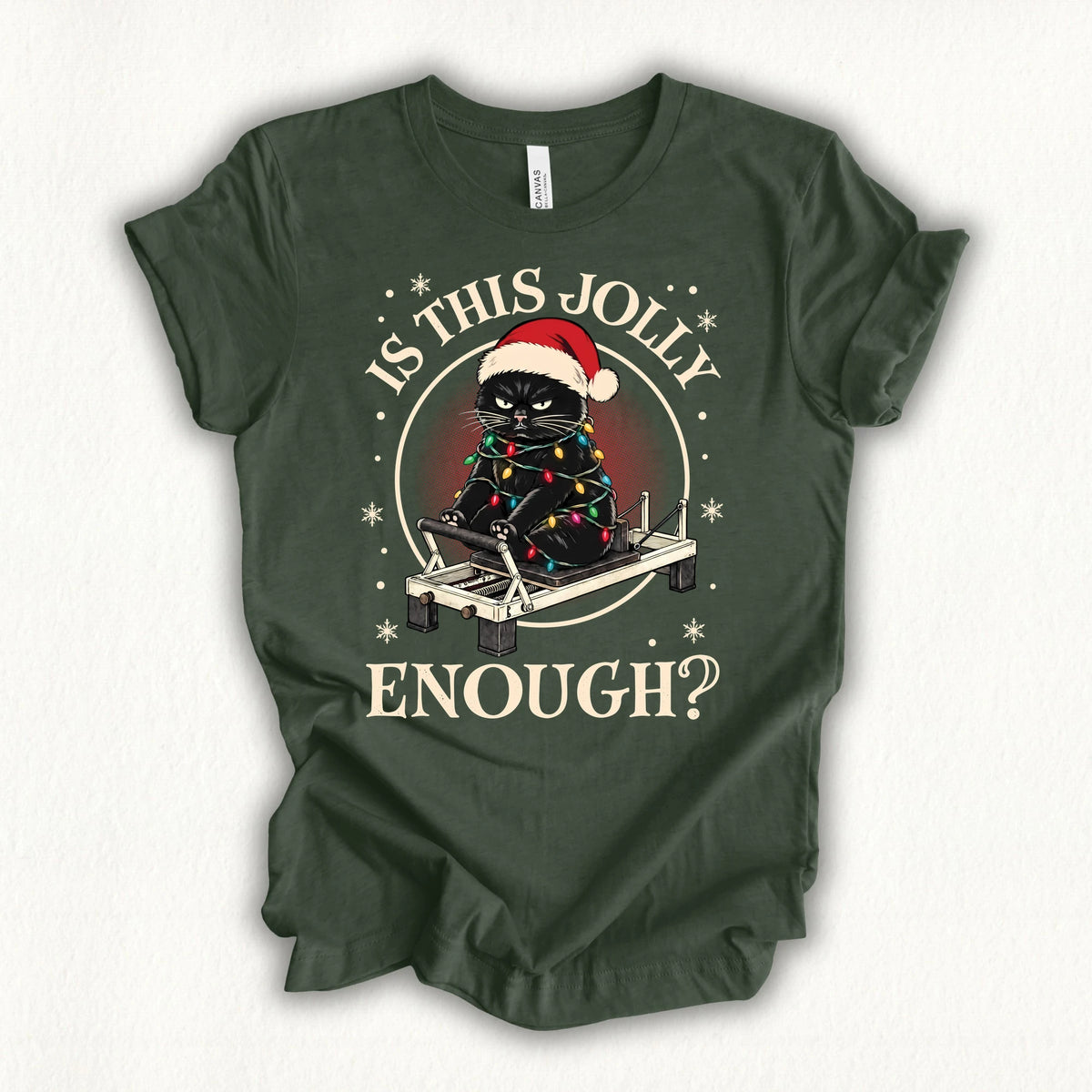 Cat Jolly Enough T-shirt