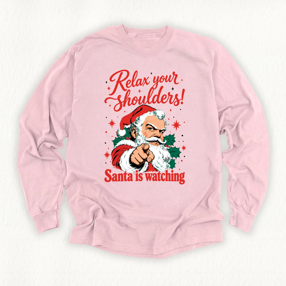 Relax Shoulders Long Sleeve T-shirt