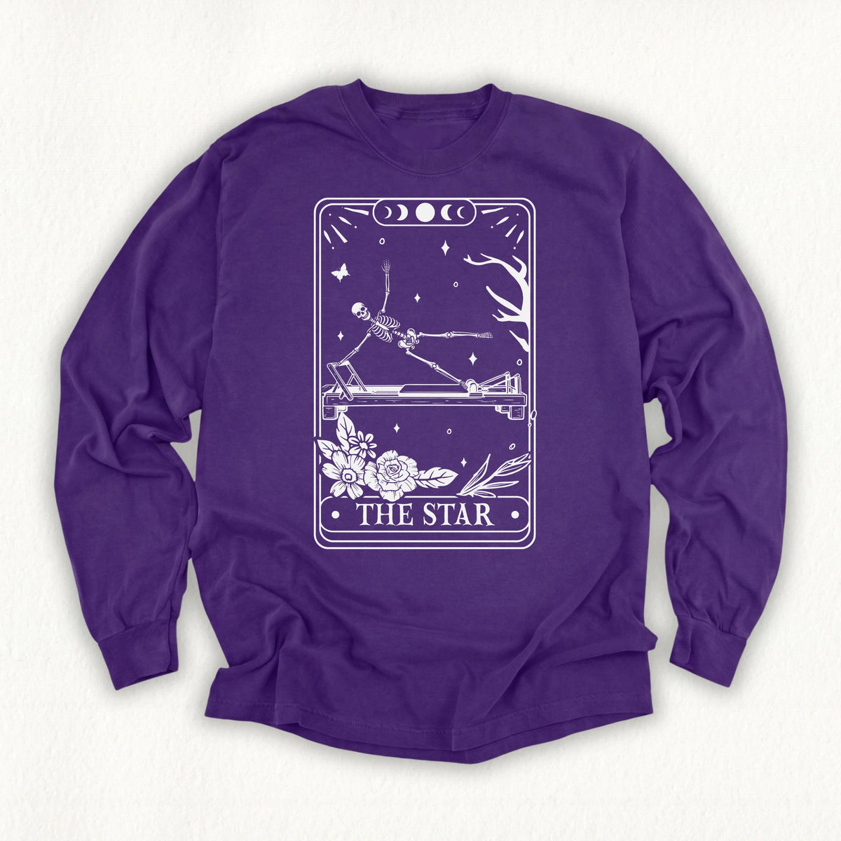 The Star Tarot Card Long Sleeve T-shirt