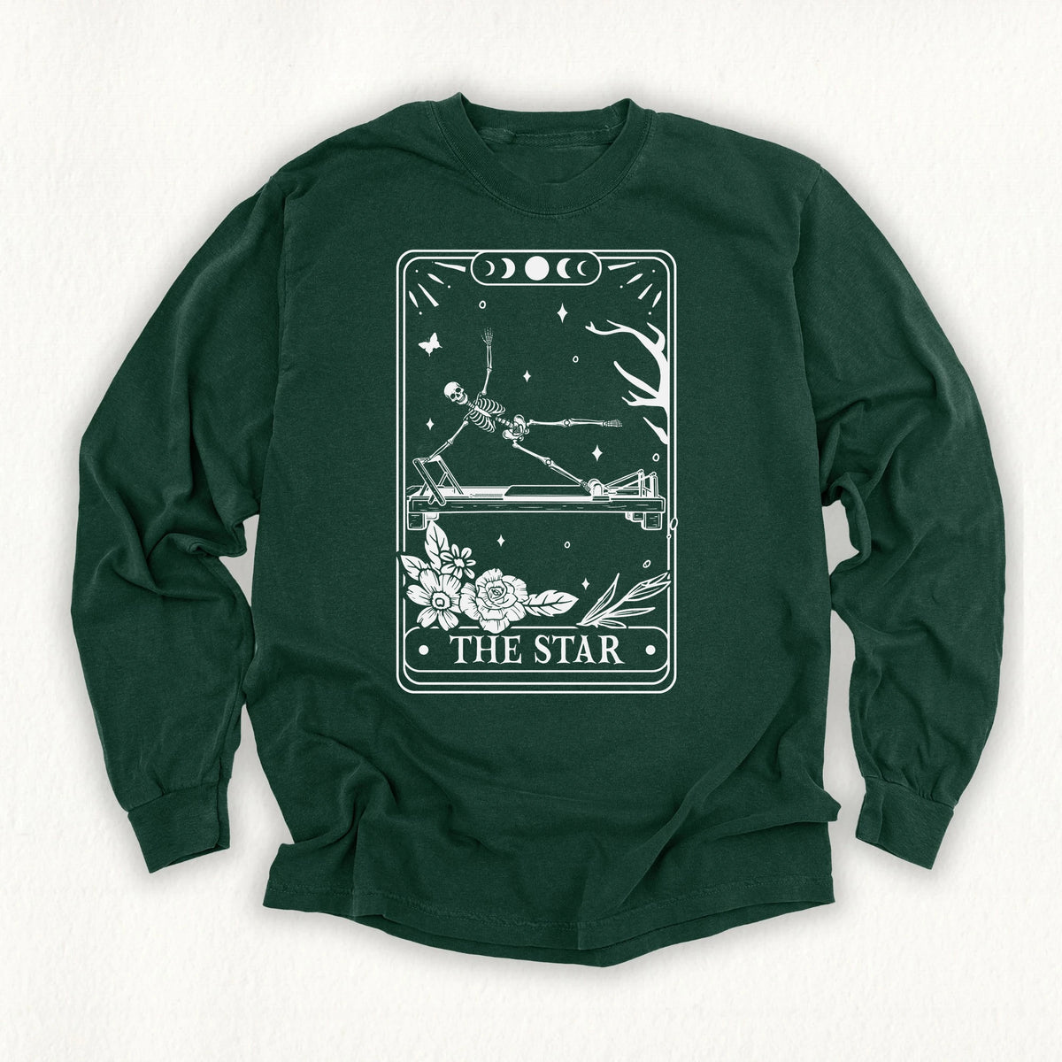 The Star Tarot Card Long Sleeve T-shirt