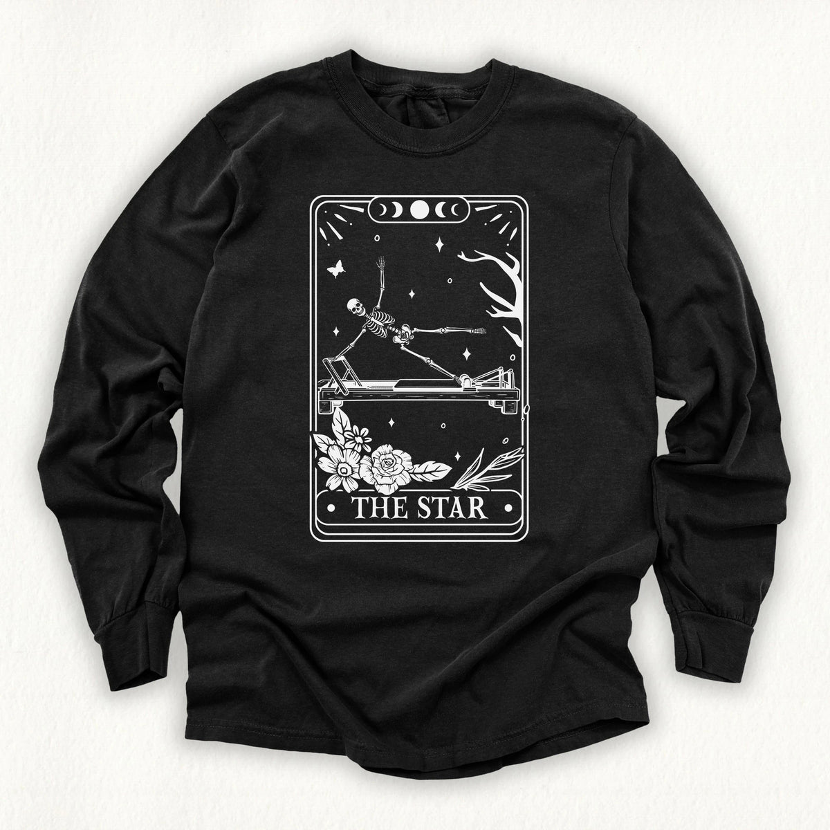 The Star Tarot Card Long Sleeve T-shirt
