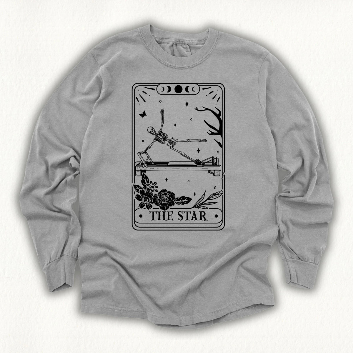 The Star Tarot Card Long Sleeve T-shirt