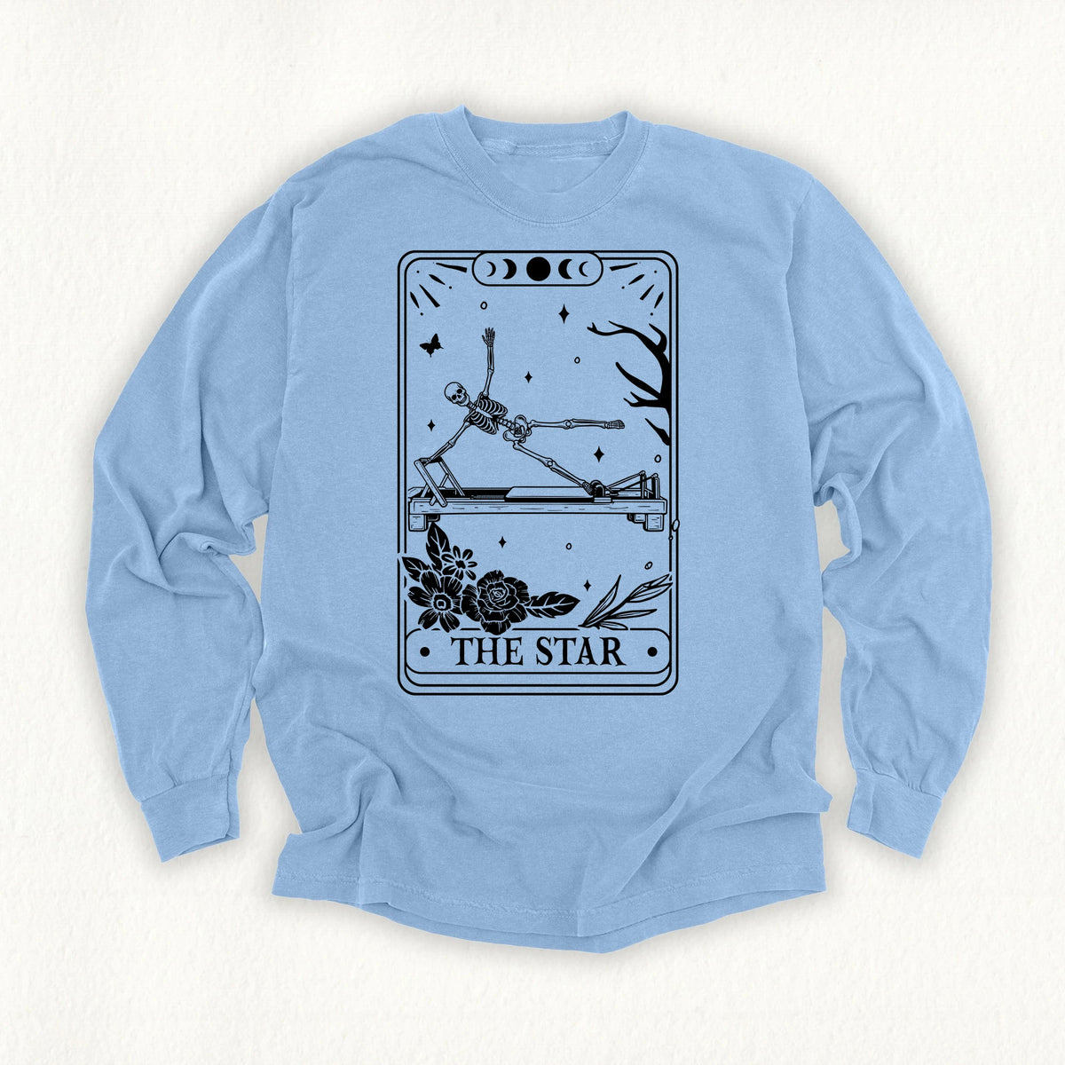The Star Tarot Card Long Sleeve T-shirt