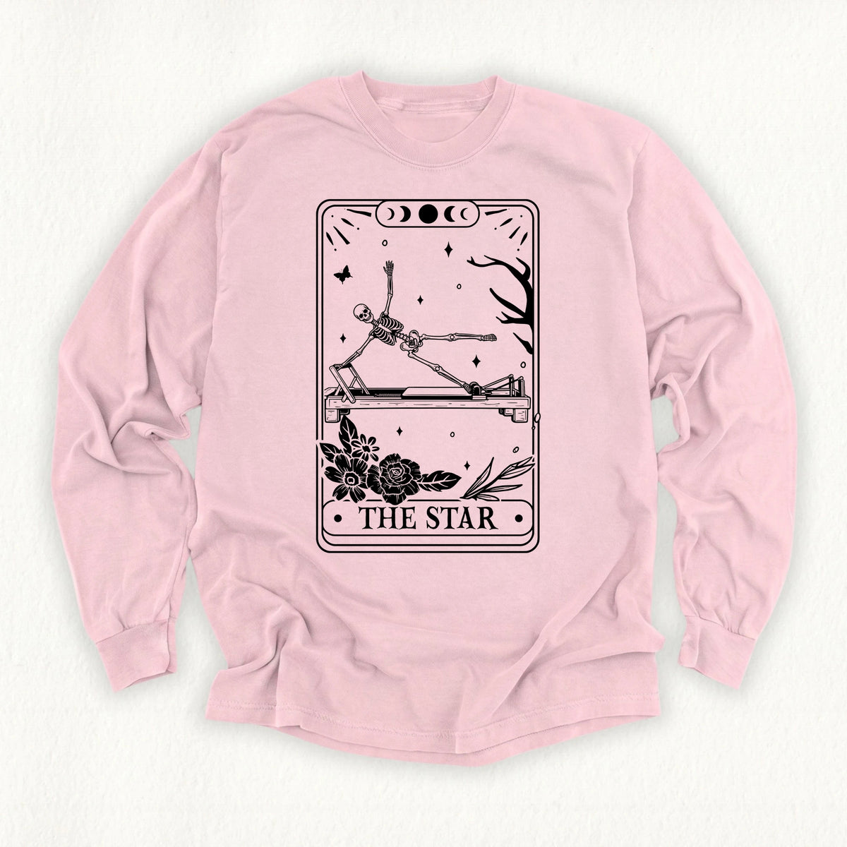 The Star Tarot Card Long Sleeve T-shirt
