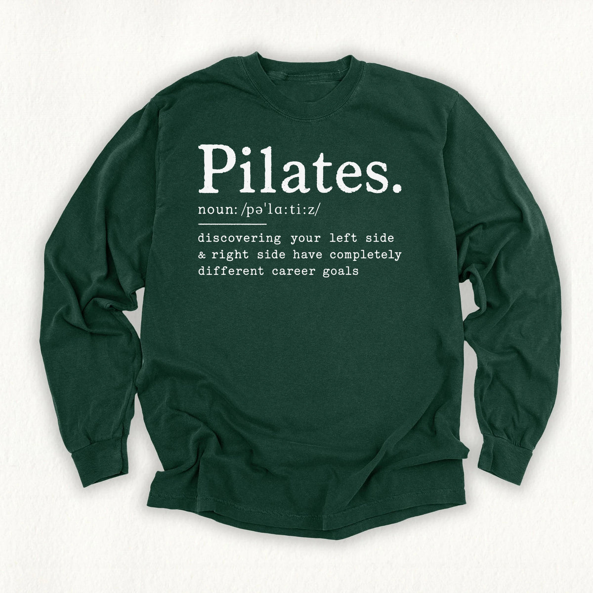 Pilates Definition Long Sleeve T-shirt