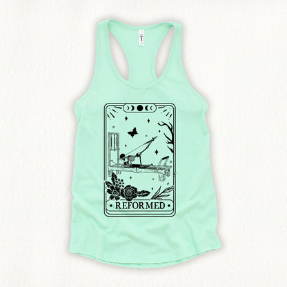 Reformed Tarot Card Tank Top