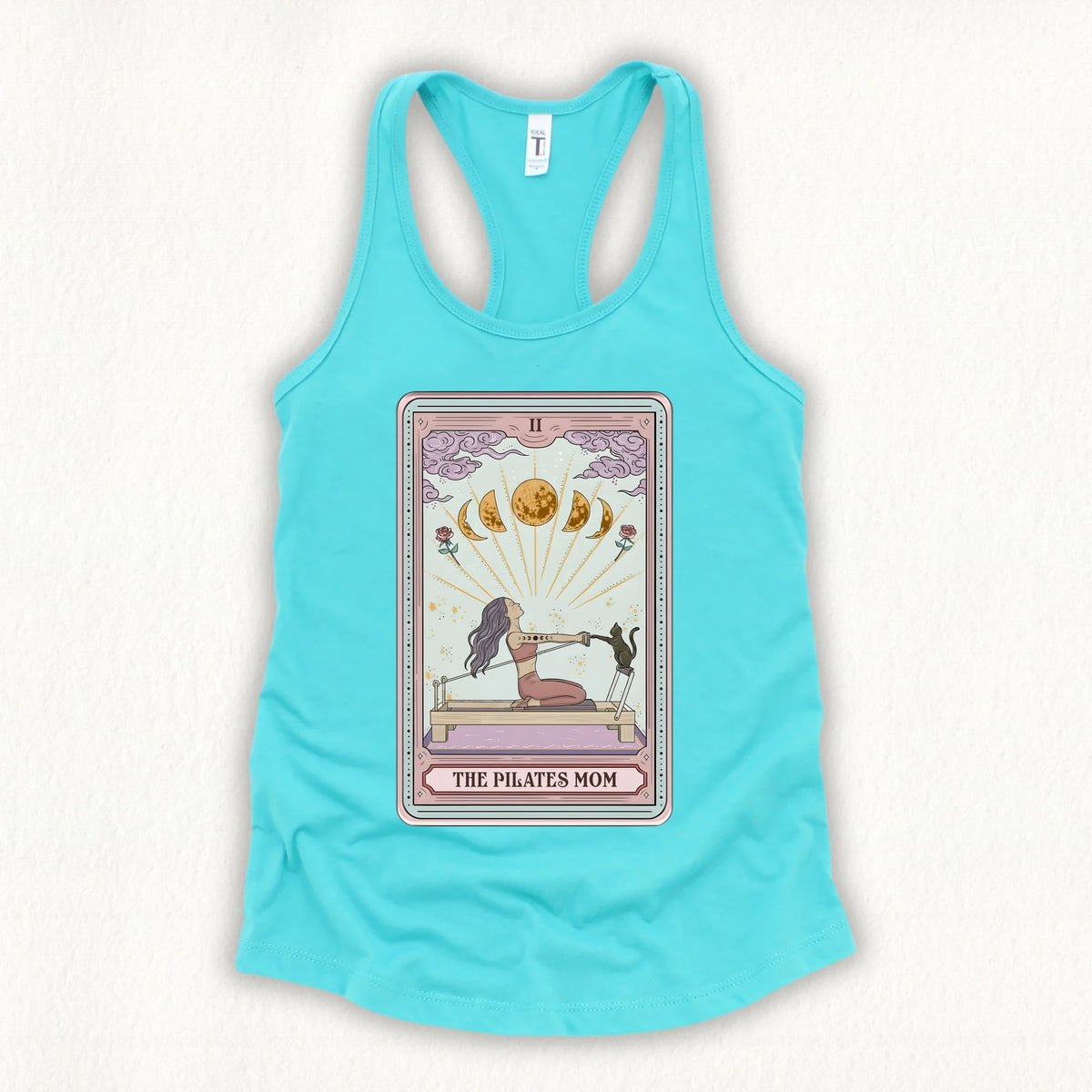 The Pilates Mom Tarot Card Tank Top
