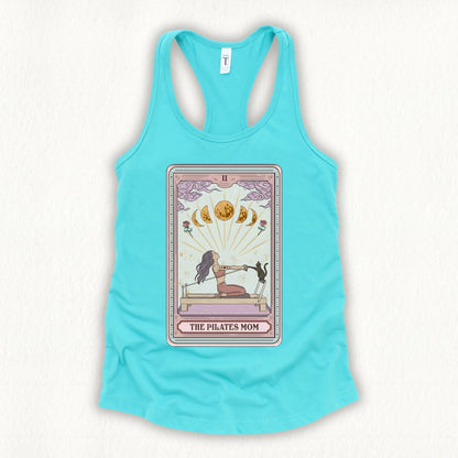 The Pilates Mom Tarot Card Tank Top