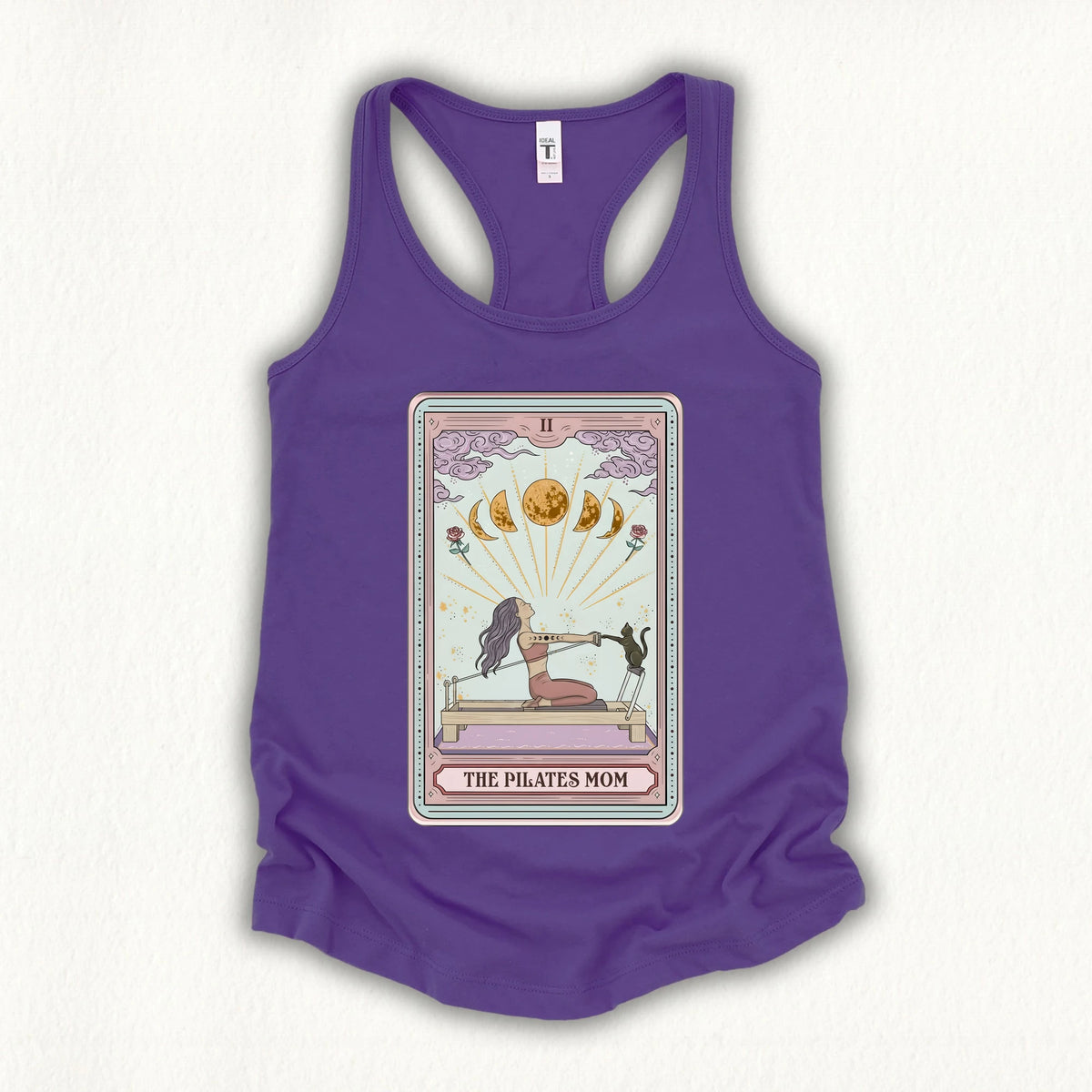 The Pilates Mom Tarot Card Tank Top