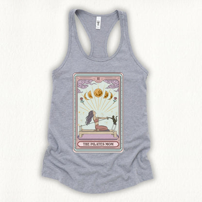 The Pilates Mom Tarot Card Tank Top