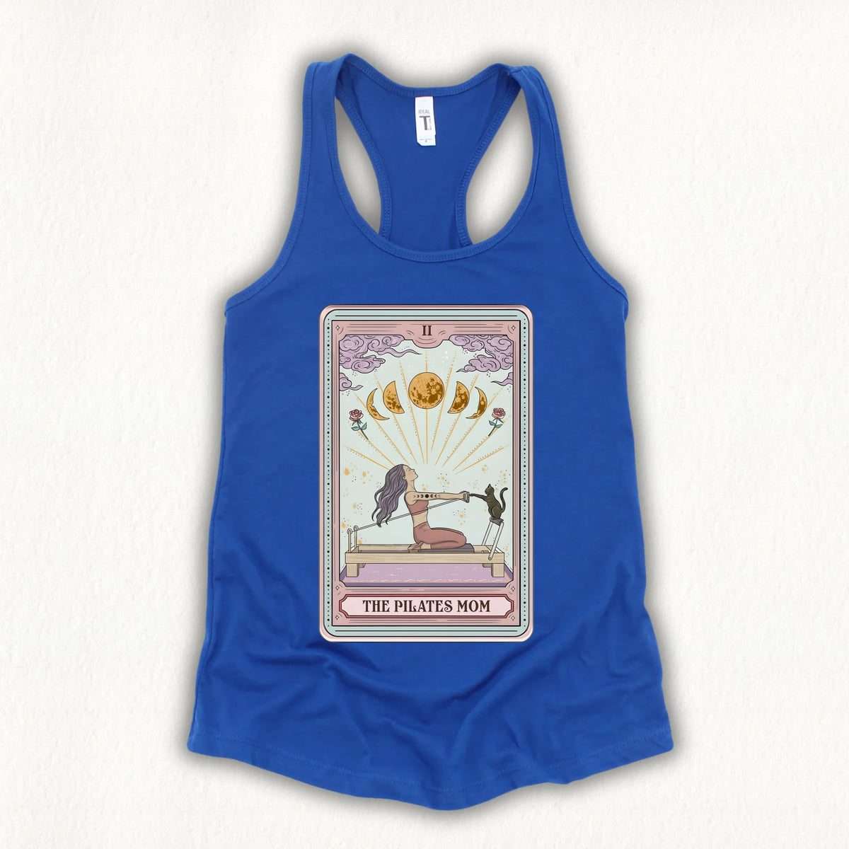 The Pilates Mom Tarot Card Tank Top