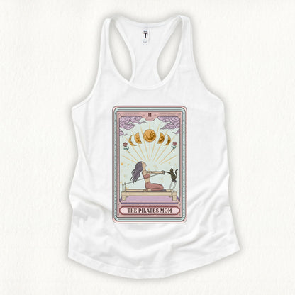 The Pilates Mom Tarot Card Tank Top