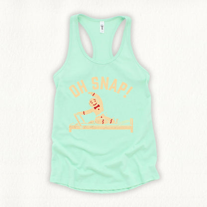 Gingerbread Snap Tank Top