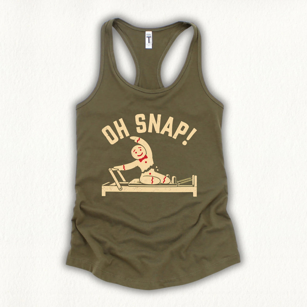 Gingerbread Snap Tank Top