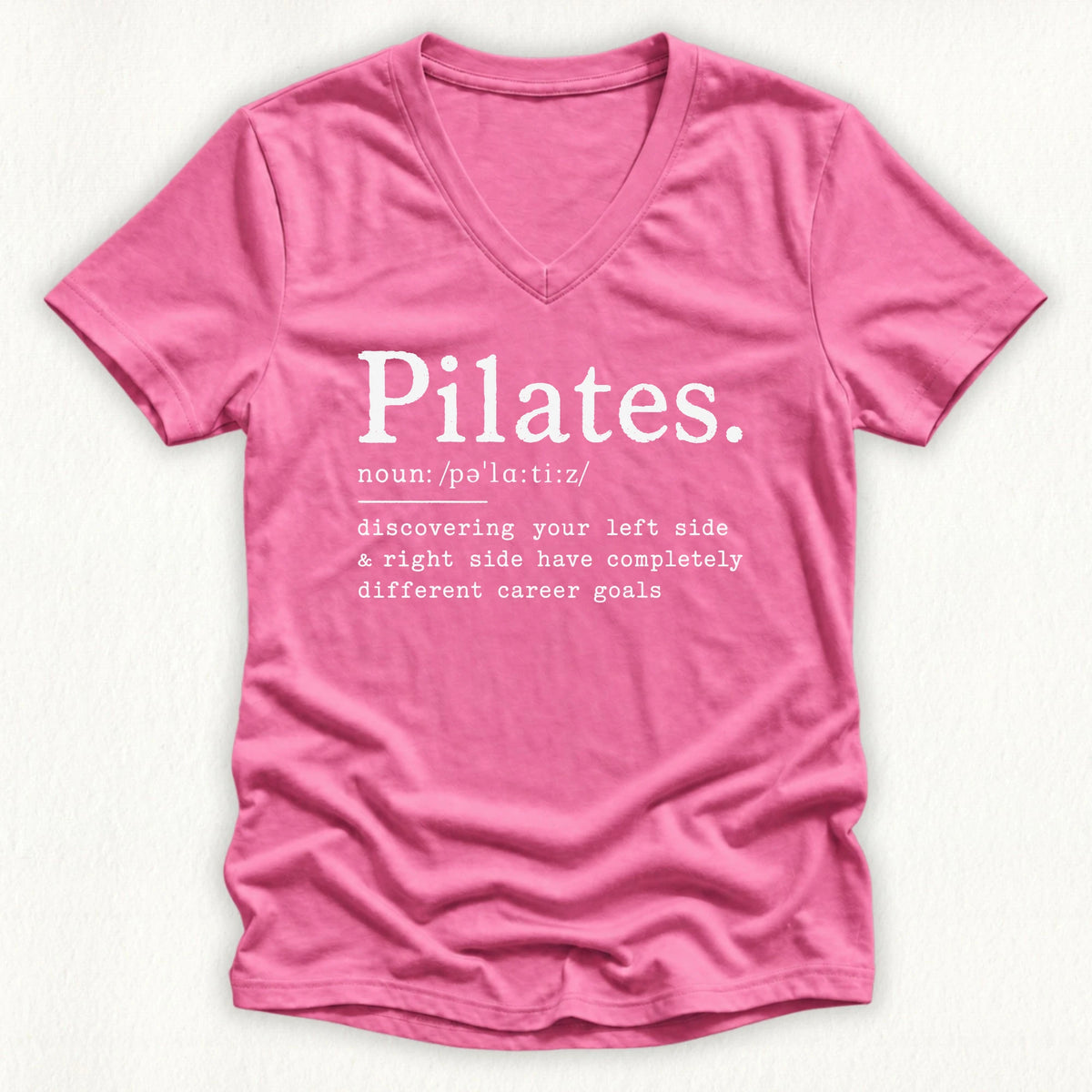 Pilates Definition Lady V-neck