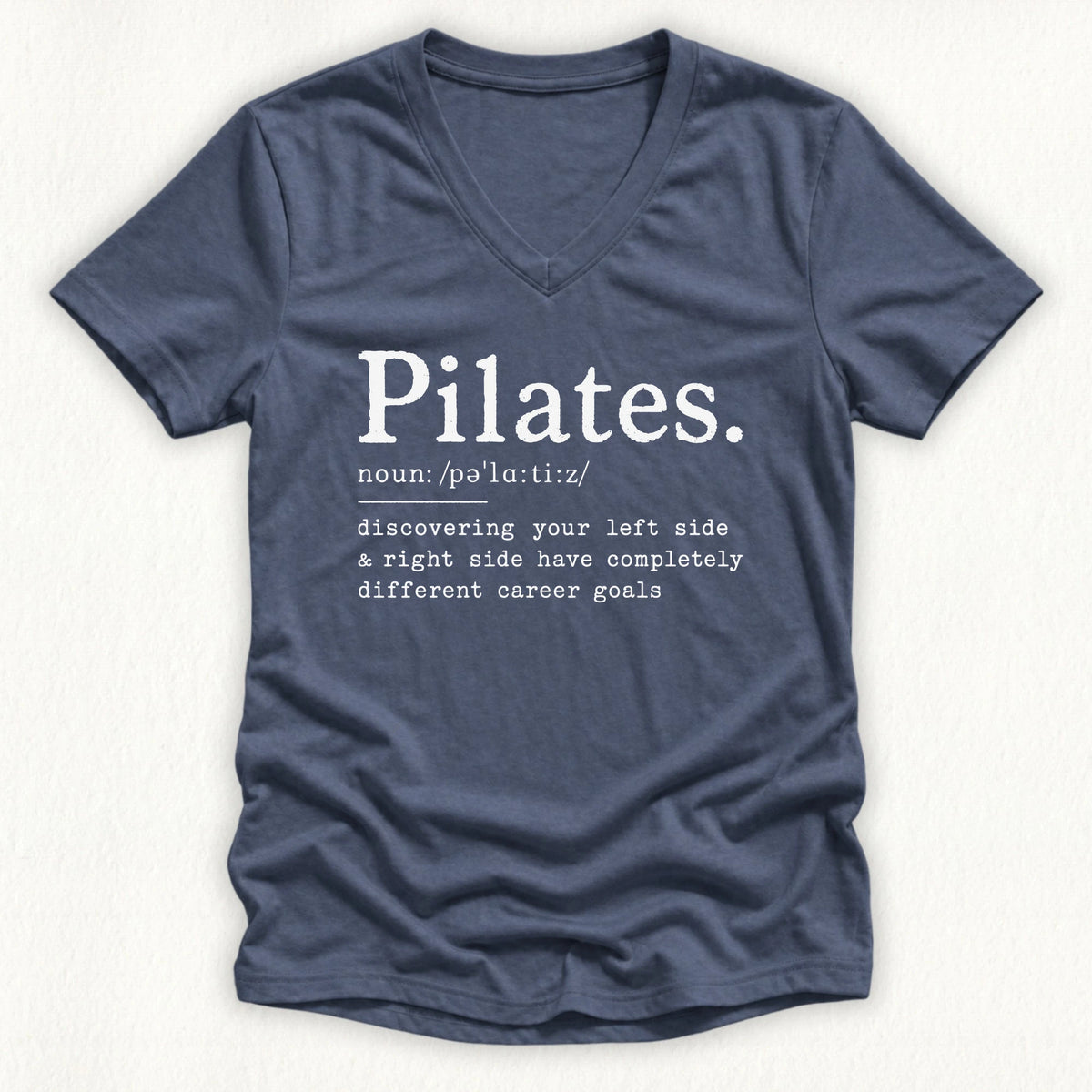 Pilates Definition Lady V-neck