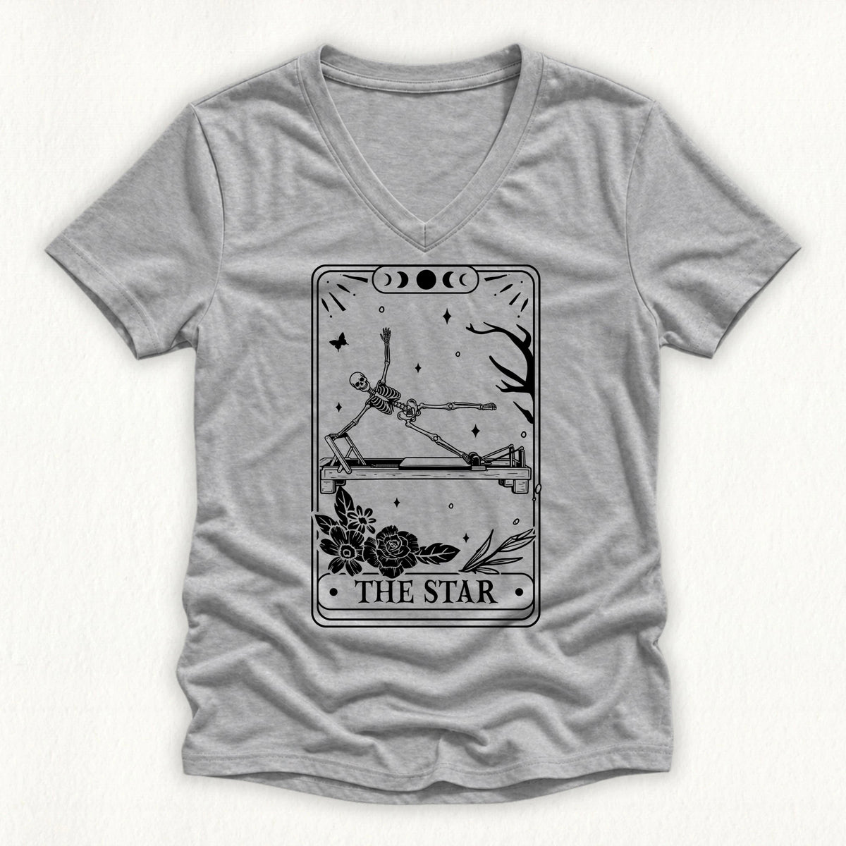 The Star Tarot Card Lady V-neck