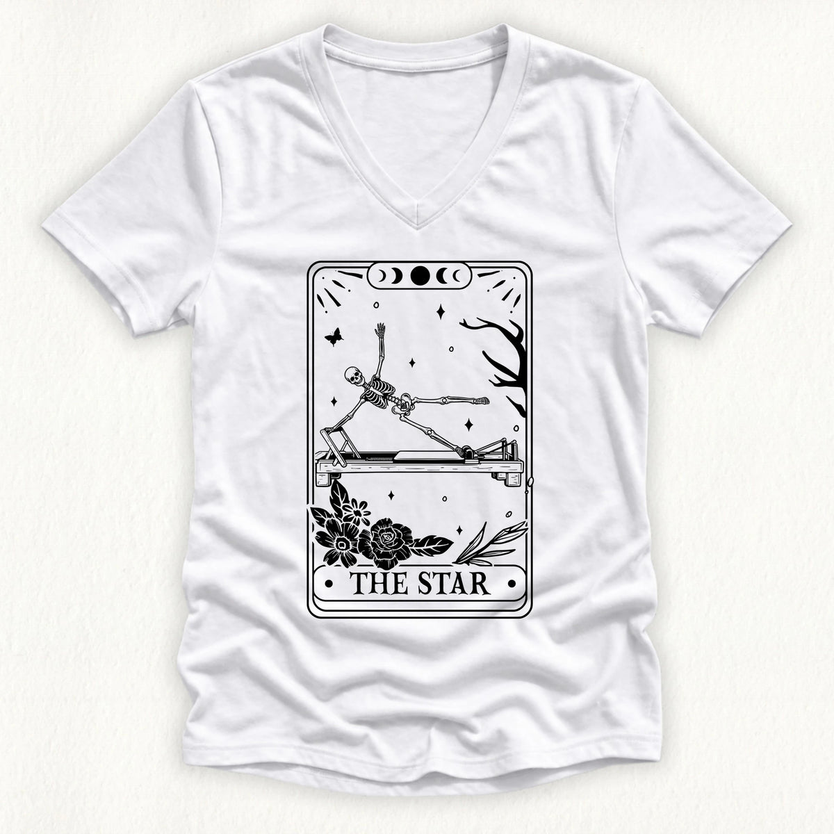 The Star Tarot Card Lady V-neck