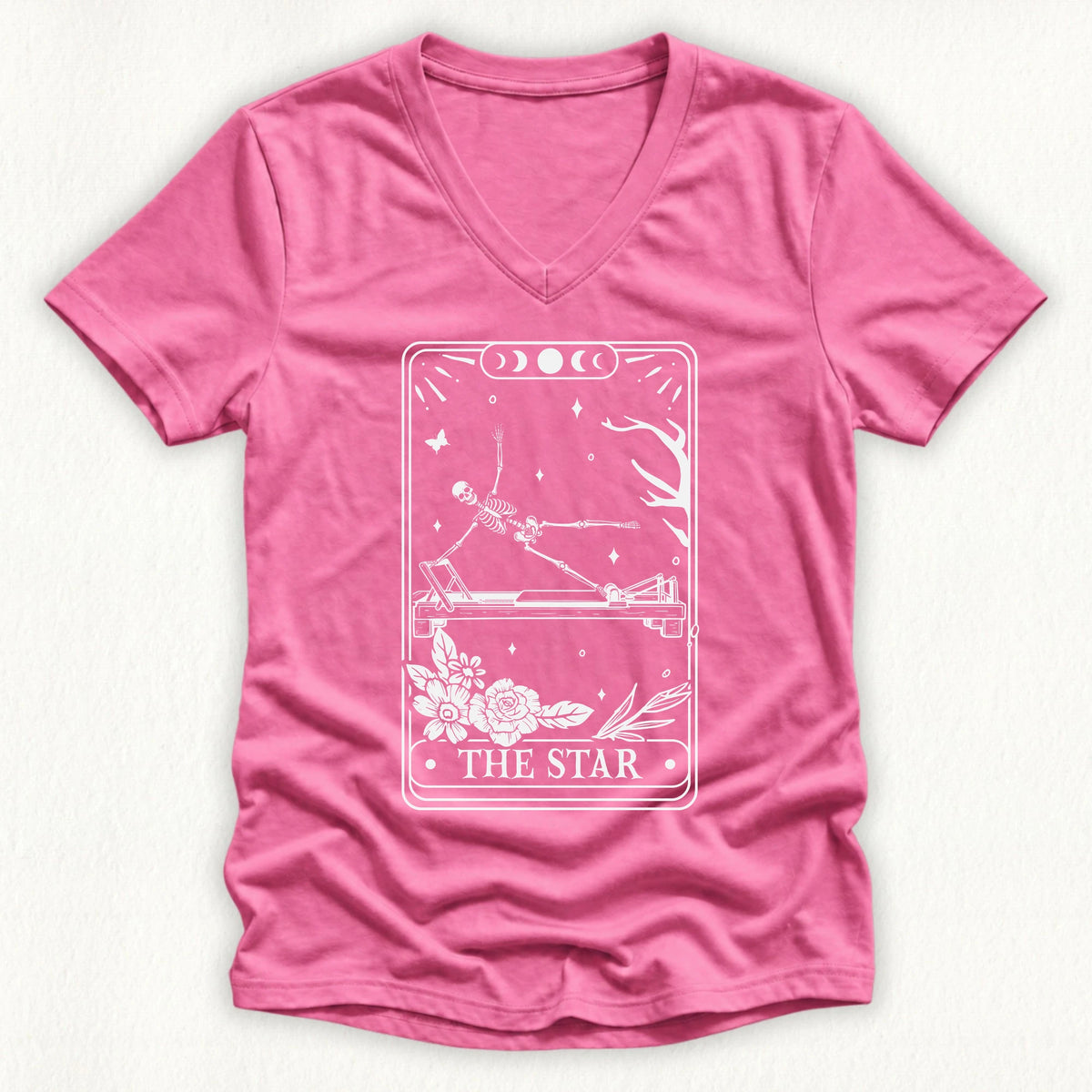 The Star Tarot Card Lady V-neck